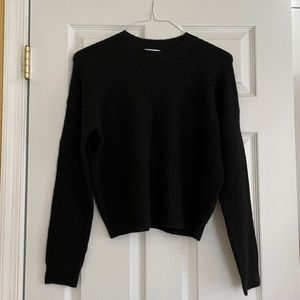 ABOUND, black sweater, size M